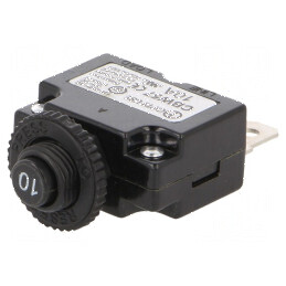 Siguranță termică 10A Imax 1kA 125V 250V 32VDC 50VDC | Electronic-mag.ro | Componente Electronice
