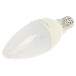 Lampă LED E14 5W 4000K 470lm 240° 230VAC | Electronic-mag.ro | Componente Electronice