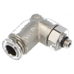 Racord push-in unghi 0,99-20bar alamă nichelată M5 | Electronic-mag.ro | Componente Electronice