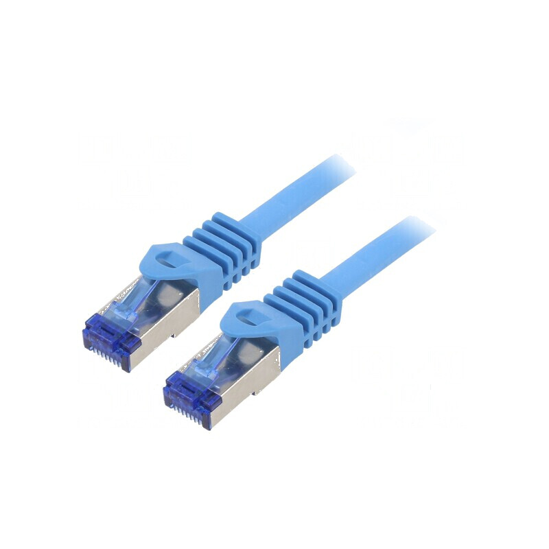 Cablu Patch S/FTP 6a Litat Cu LSZH Albastru 1,5m 26AWG | Electronic-mag.ro | Componente Electronice Cablu Patch S/FTP 6a Litat Cu LSZH Albastru 1,5m 26AWG | Electronic-mag.ro | Componente Electronice
