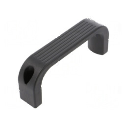 Suport poliamidă neagră 50mm x 133mm x 26mm cu manetă | Electronic-mag.ro | Componente Electronice