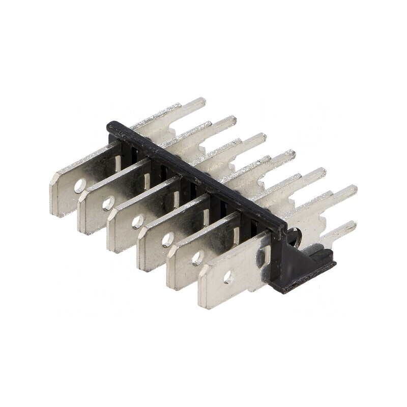 Conector spadă 6,3mm THT alamă cositorit 500V | Electronic-mag.ro | Componente Electronice Conector spadă 6,3mm THT alamă cositorit 500V | Electronic-mag.ro | Componente Electronice