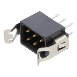 Conector PCB-cablu/PCB soclu tată PIN 6 Datamate L-Tek THT | Electronic-mag.ro | Componente Electronice