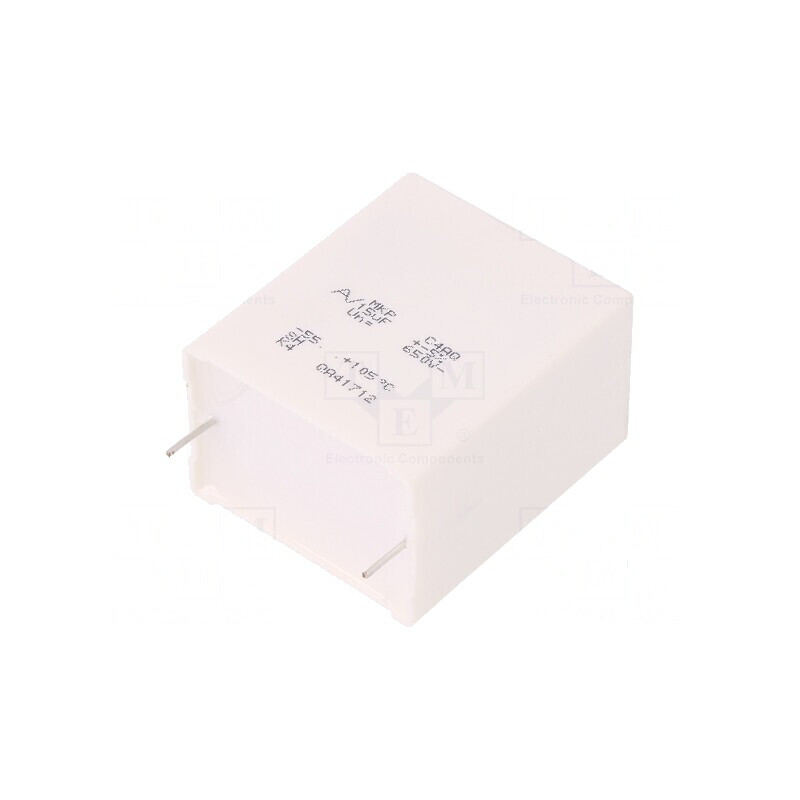 Condensator polipropilenă DC-Link 15uF THT ESR 5,3mΩ ±5% | Electronic-mag.ro | Componente Electronice Condensator polipropilenă DC-Link 15uF THT ESR 5,3mΩ ±5% | Electronic-mag.ro | Componente Electronice