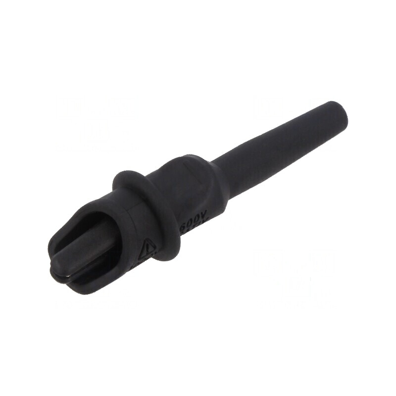 Bornă crocodil 10A neagră lipită, capacitate prindere max. 9mm | Electronic-mag.ro | Componente Electronice Bornă crocodil 10A neagră lipită, capacitate prindere max. 9mm | Electronic-mag.ro | Componente Electronice