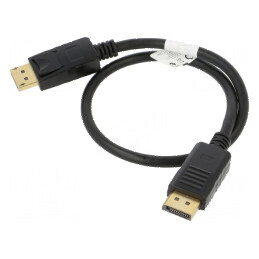 Cablu DisplayPort 1.2, 0.5m, mufă DisplayPort - ambele părţi | Electronic-mag.ro | Componente Electronice
