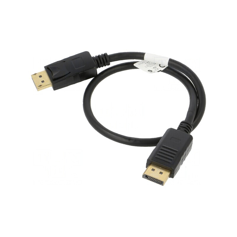 Cablu DisplayPort 1.2, 0.5m, mufă DisplayPort - ambele părţi | Electronic-mag.ro | Componente Electronice