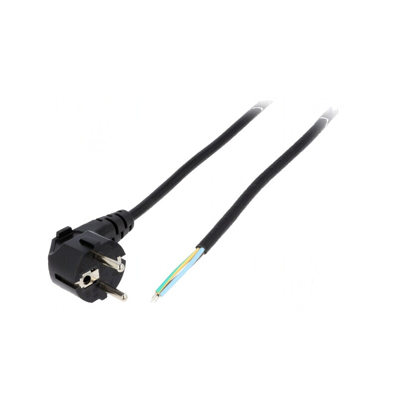 Cablu 3x0,75mm2 CEE 7/7 ştecăr unghi PVC 2m | Electronic-mag.ro | Componente Electronice Cablu 3x0,75mm2 CEE 7/7 ştecăr unghi PVC 2m | Electronic-mag.ro | Componente Electronice