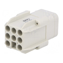 Conector HDC mamă EPIC H-D PIN 8 7 PE H-A 3 10A | Electronic-mag.ro | Componente Electronice