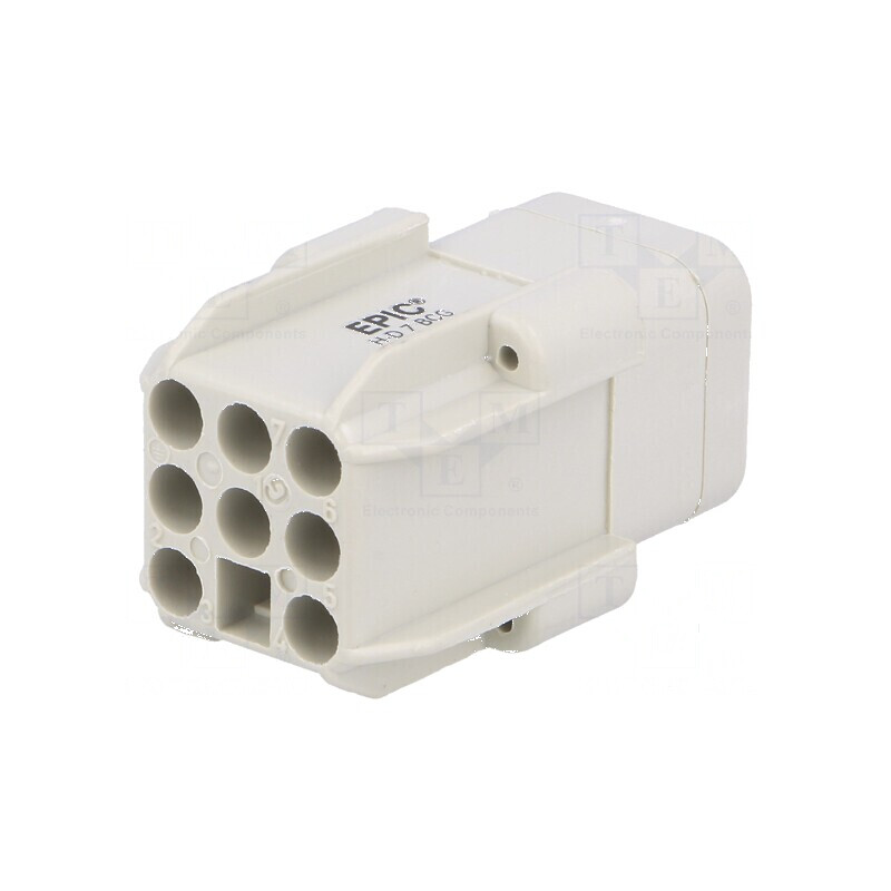 Conector HDC mamă EPIC H-D PIN 8 7 PE H-A 3 10A | Electronic-mag.ro | Componente Electronice Conector HDC mamă EPIC H-D PIN 8 7 PE H-A 3 10A | Electronic-mag.ro | Componente Electronice