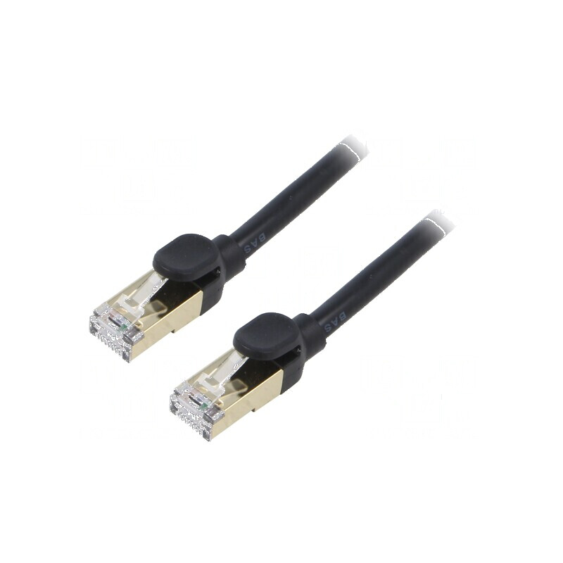 Cablul de rețea F/UTP 1m 28AWG PVC negru | Electronic-mag.ro | Componente Electronice Cablul de rețea F/UTP 1m 28AWG PVC negru | Electronic-mag.ro | Componente Electronice