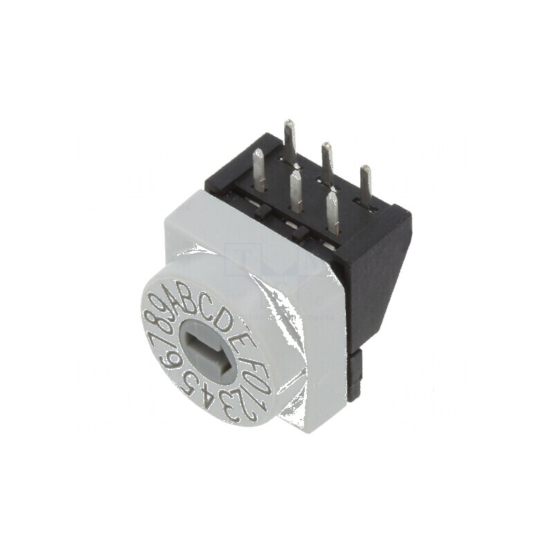 Întrerupător HEX/BCD Poz: 16 THT 80mΩ | Electronic-mag.ro | Componente Electronice Întrerupător HEX/BCD Poz: 16 THT 80mΩ | Electronic-mag.ro | Componente Electronice