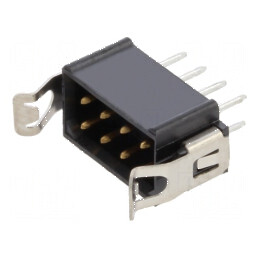 Conector PCB-cablu 8 PIN Tată Datamate L-Tek THT | Electronic-mag.ro | Componente Electronice