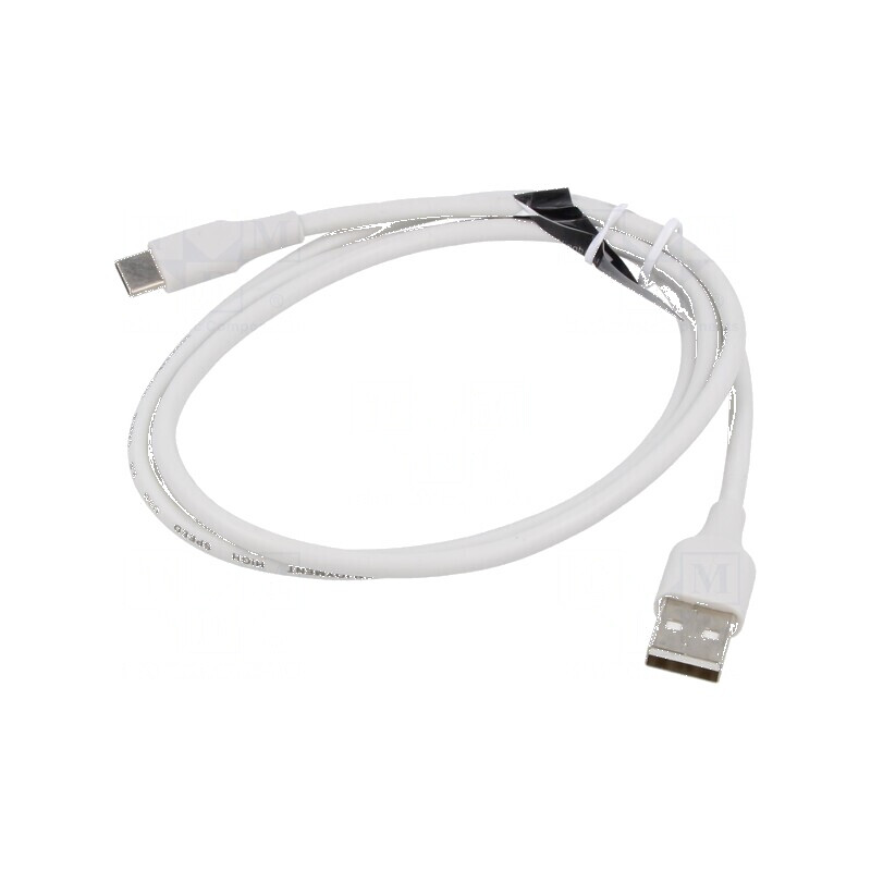 Cablu USB 2.0 A la C 3m alb 480Mbps nichelat | Electronic-mag.ro | Componente Electronice Cablu USB 2.0 A la C 3m alb 480Mbps nichelat | Electronic-mag.ro | Componente Electronice