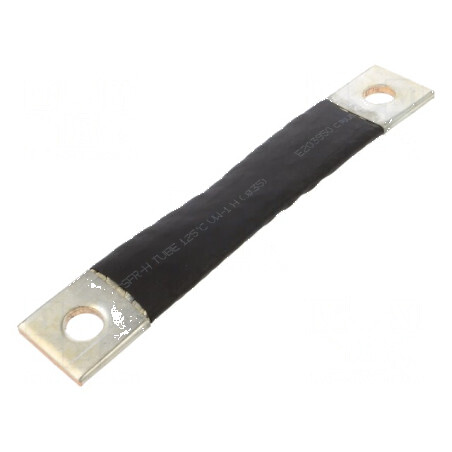 Bandă de împământare izolată 10mm² Ø1: 7mm Ø2: 7mm | Electronic-mag.ro | Componente Electronice