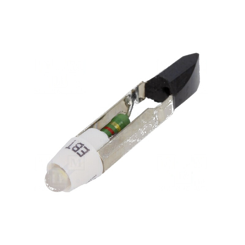 Lampă LED albă T5,5 24V 24VAC | Electronic-mag.ro | Componente Electronice Lampă LED albă T5,5 24V 24VAC | Electronic-mag.ro | Componente Electronice