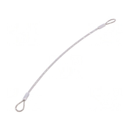 Cablu de asigurare PVC oțel inoxidabil 150mm | Electronic-mag.ro | Componente Electronice
