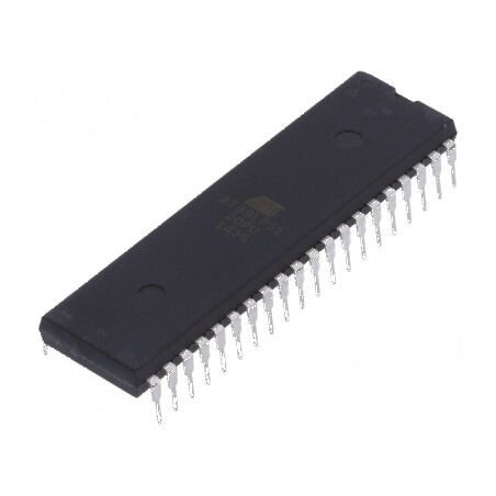 Microcontroler 8051 AT89 cu Interfaţă UART DIP40 2,4-5,5VDC | Electronic-mag.ro | Componente Electronice