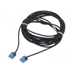 Cabluri patch U/UTP 6a 5m Cu LSZH negru 32AWG | Electronic-mag.ro | Componente Electronice