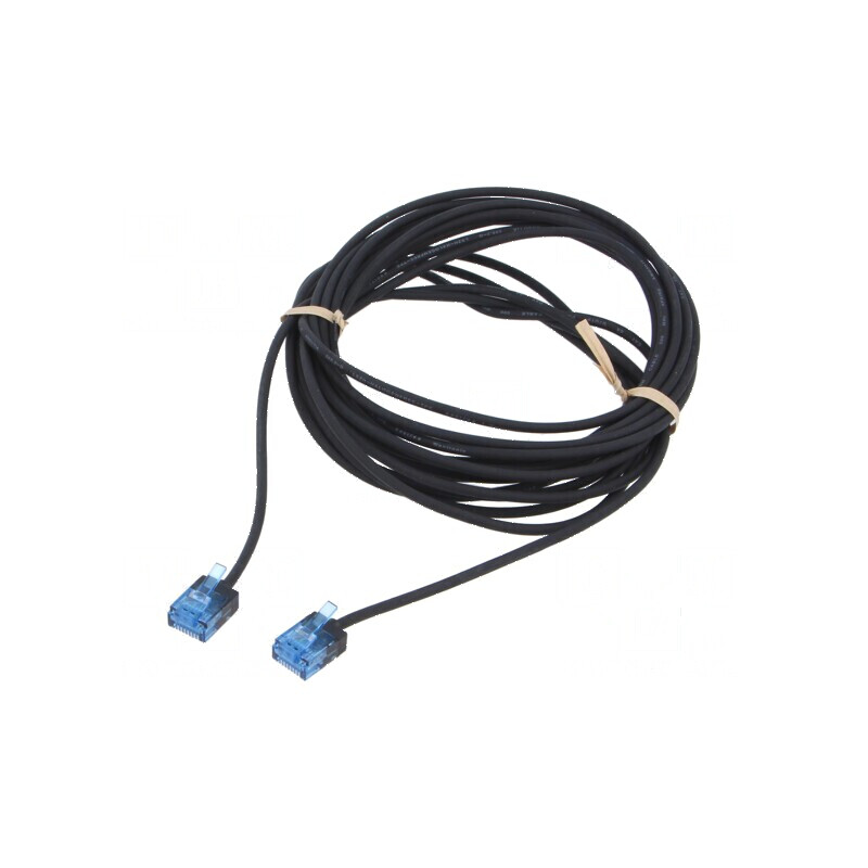 Cabluri patch U/UTP 6a 5m Cu LSZH negru 32AWG | Electronic-mag.ro | Componente Electronice Cabluri patch U/UTP 6a 5m Cu LSZH negru 32AWG | Electronic-mag.ro | Componente Electronice
