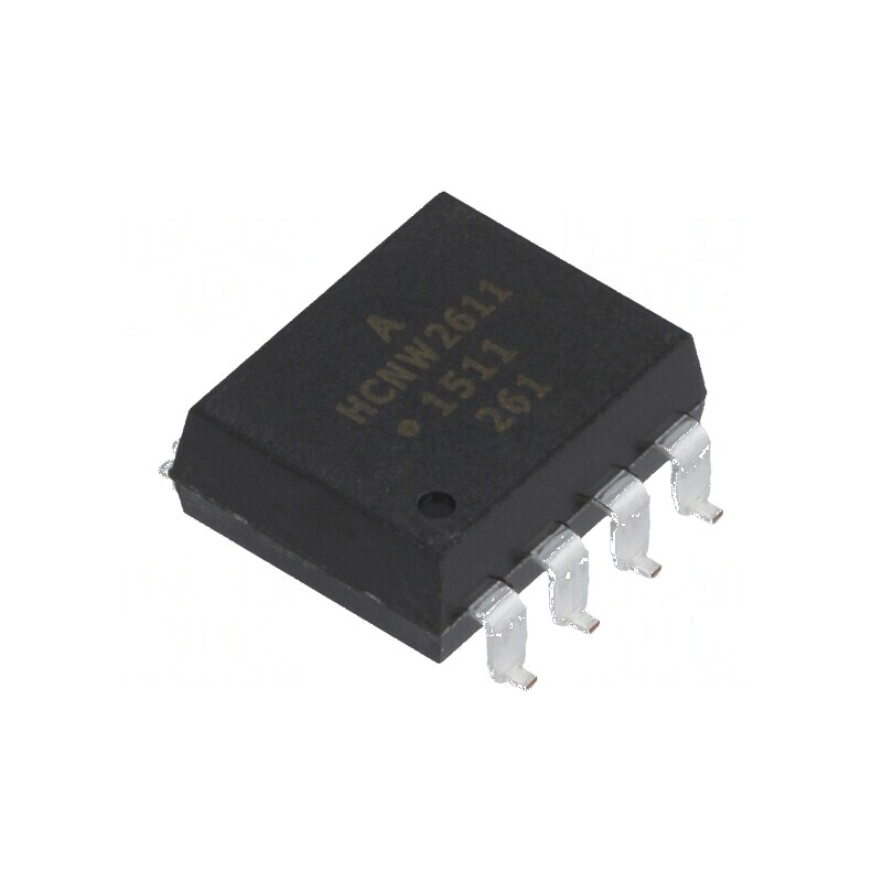 Optocuplor SMD 3,75kV 10Mbps Gull Wing 8 pini | Electronic-mag.ro | Componente Electronice
