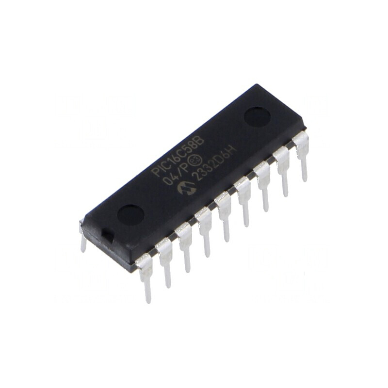 Microcontroler PIC 40MHz GPIO 2,5-5,5VDC THT PDIP18 PIC16 | Electronic-mag.ro | Componente Electronice