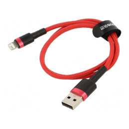 Cablu USB 2.0 Apple Lightning - High Speed, Mufă USB A | Electronic-mag.ro | Componente Electronice