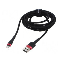 Cablu USB 2.0 Apple Lightning - High Speed, USB A | Electronic-mag.ro | Componente Electronice