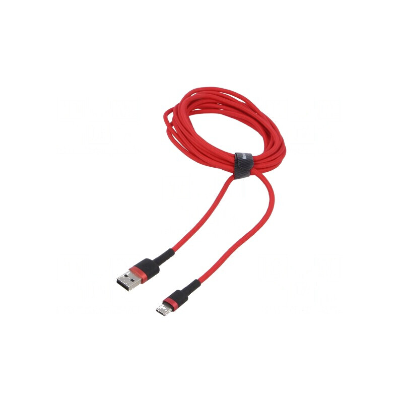 Cablu USB 2.0 A la C 0,5m roșu High Speed | Electronic-mag.ro | Componente Electronice Cablu USB 2.0 A la C 0,5m roșu High Speed | Electronic-mag.ro | Componente Electronice
