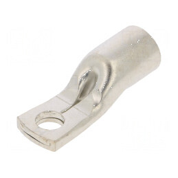Vârf inelar tubular M10 120mm2 cu cablu drept cupru crimpat | Electronic-mag.ro | Componente Electronice