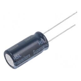 Supercondensator THT 50F 3,8VDC Ø10,5x22mm | Electronic-mag.ro | Componente Electronice