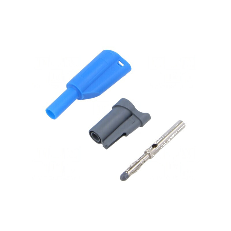 Conector banană 4mm 36A 1kVAC albastru cu izolație | Electronic-mag.ro | Componente Electronice Conector banană 4mm 36A 1kVAC albastru cu izolație | Electronic-mag.ro | Componente Electronice