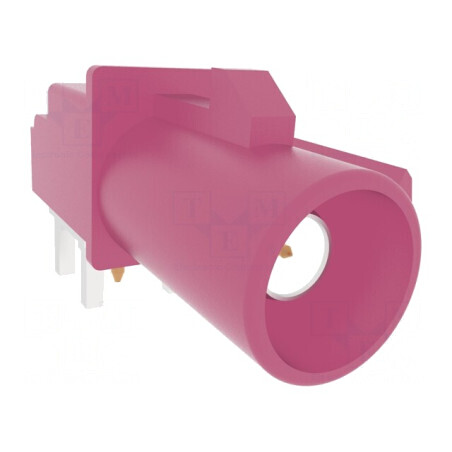 Conector FAKRA soclu tată PCB THT 50Ω 6GHz -65÷165°C | Electronic-mag.ro | Componente Electronice