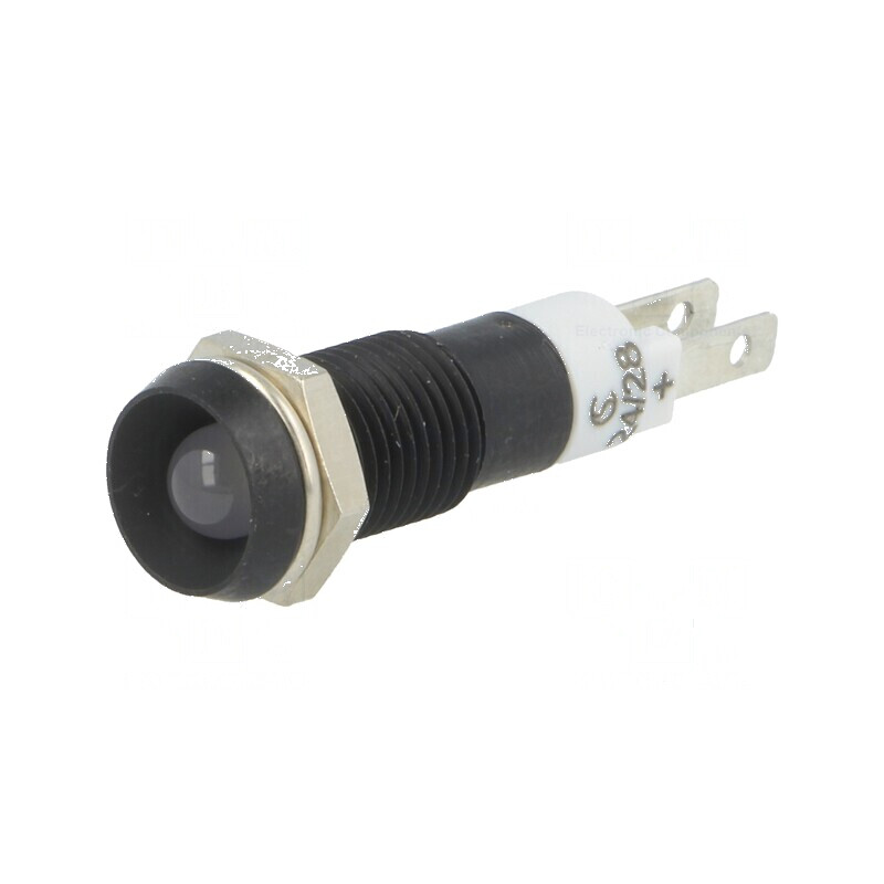 Lampă LED concavă albă 24-28VDC Ø8,2mm IP67 metal | Electronic-mag.ro | Componente Electronice Lampă LED concavă albă 24-28VDC Ø8,2mm IP67 metal | Electronic-mag.ro | Componente Electronice
