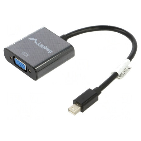 Adaptor DisplayPort 1.2 mini la VGA 0,2m | Electronic-mag.ro | Componente Electronice