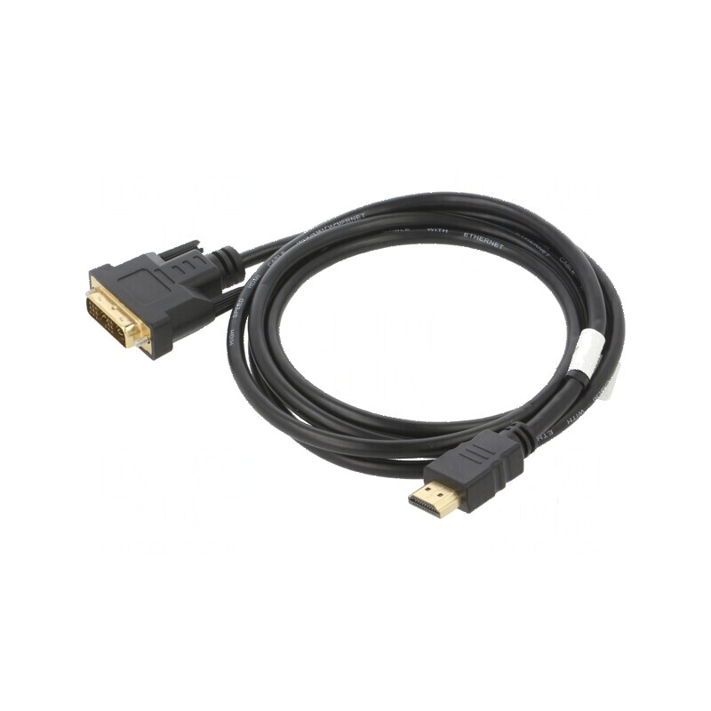 Cablu DVI-D la HDMI 1,8m negru | Electronic-mag.ro | Componente Electronice Cablu DVI-D la HDMI 1,8m negru | Electronic-mag.ro | Componente Electronice
