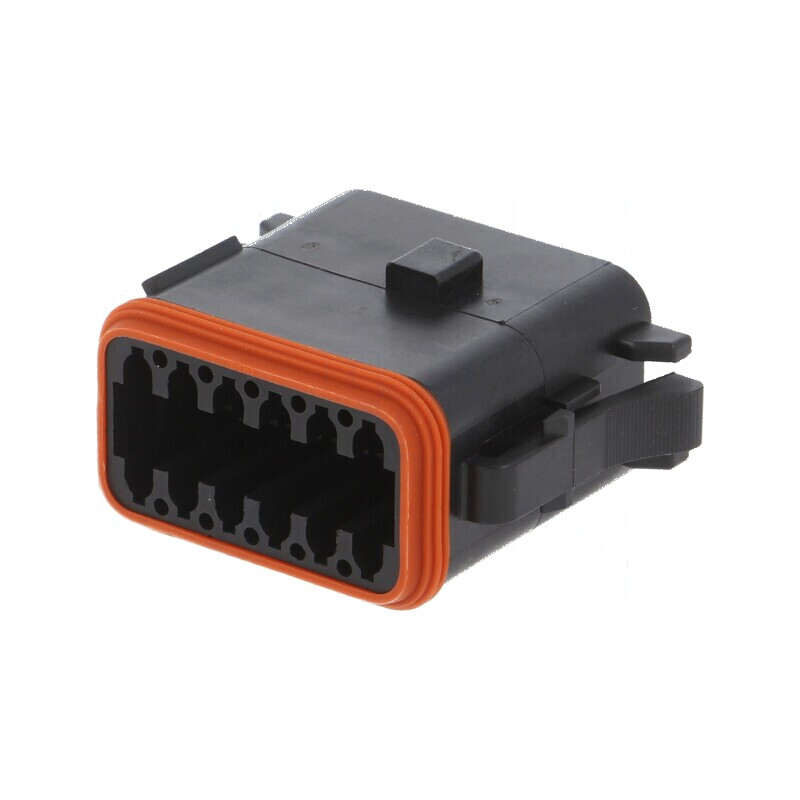 Conector cablu-cablu mufă mamă AT PIN 12 neagră | Electronic-mag.ro | Componente Electronice Conector cablu-cablu mufă mamă AT PIN 12 neagră | Electronic-mag.ro | Componente Electronice