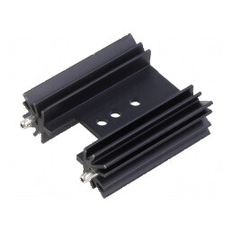 Radiator extrudat cu aripioare negre L: 38,1mm W: 35mm 11°C/W | Electronic-mag.ro | Componente Electronice
