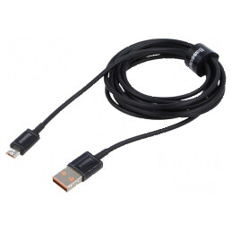 Cablu USB 2.0 High Speed A la B micro 2m 2A | Electronic-mag.ro | Componente Electronice