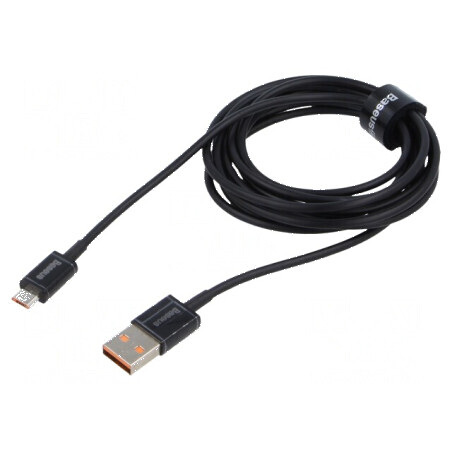 Cablu USB 2.0 High Speed A la B micro 2m 2A | Electronic-mag.ro | Componente Electronice