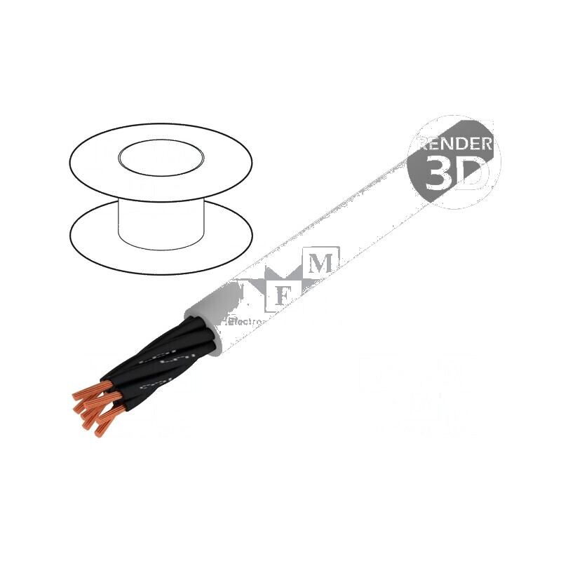Cablu JZ-500 7x1,5mm2 neecranat 300V 500V Cu litat gri | Electronic-mag.ro | Componente Electronice Cablu JZ-500 7x1,5mm2 neecranat 300V 500V Cu litat gri | Electronic-mag.ro | Componente Electronice