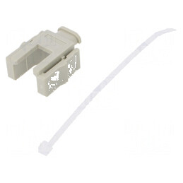 Conector HAN RJ45 tată modul policarbonat drept | Electronic-mag.ro | Componente Electronice