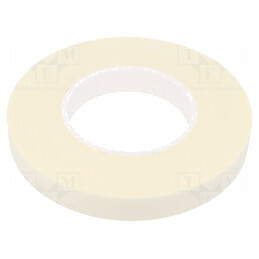 Bandă de fixare dublu adezivă albă 19mm x 11m x 1mm | Electronic-mag.ro | Componente Electronice