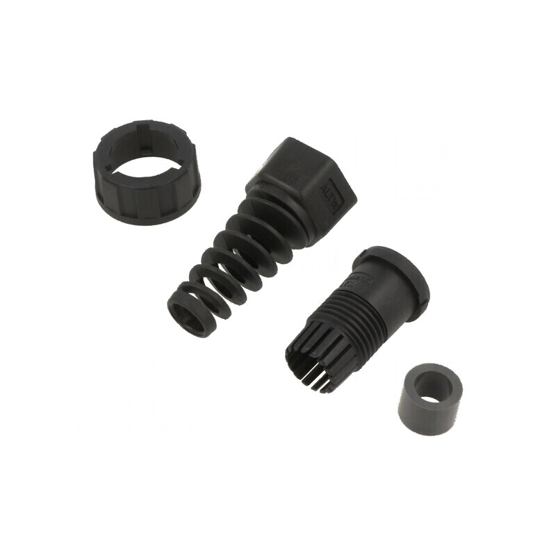 Carcasa RJ45 plastic IP67 pentru cablu drept 4,5-6,5mm | Electronic-mag.ro | Componente Electronice