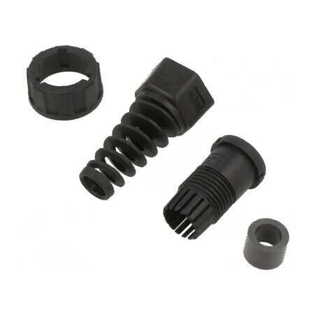 Carcasa RJ45 plastic IP67 pentru cablu drept 4,5-6,5mm | Electronic-mag.ro | Componente Electronice