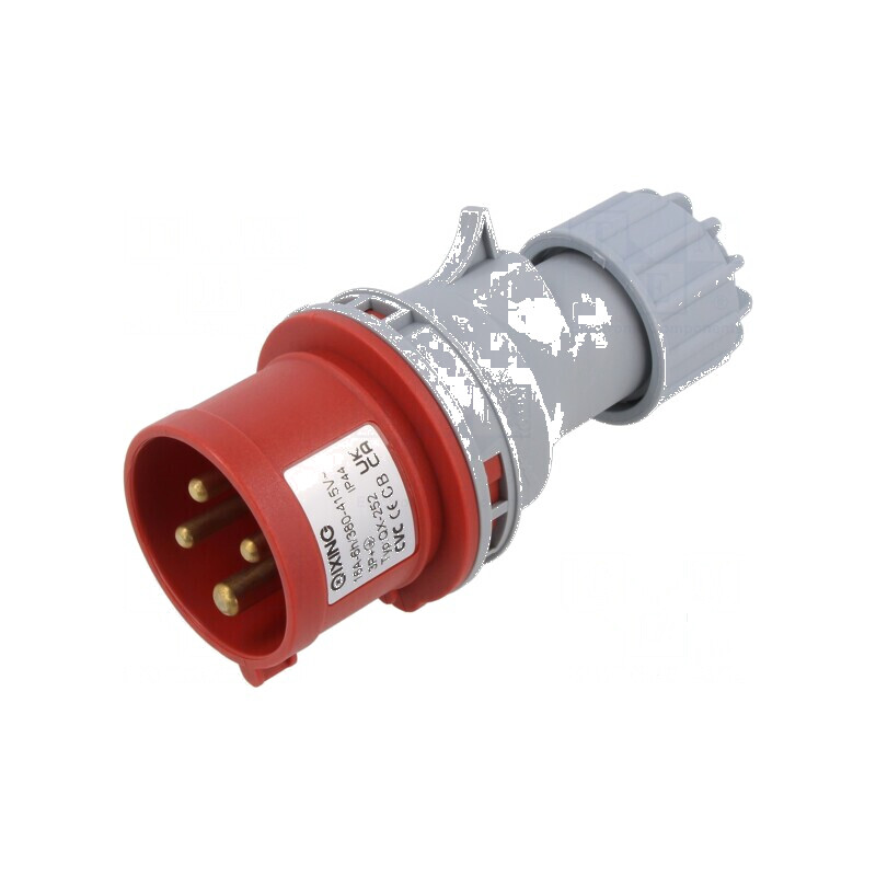 Conector alimentare AC 16A IEC 60309 IP44 mufă tată PIN 4 | Electronic-mag.ro | Componente Electronice