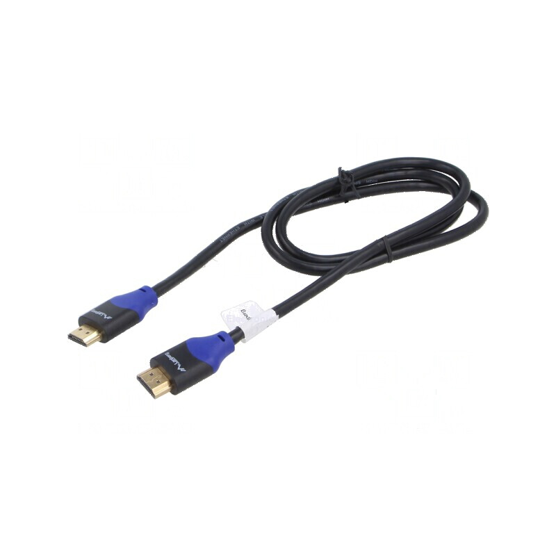 Cablu HDMI 2.0, 1m, PVC, negru, 30AWG | Electronic-mag.ro | Componente Electronice Cablu HDMI 2.0, 1m, PVC, negru, 30AWG | Electronic-mag.ro | Componente Electronice