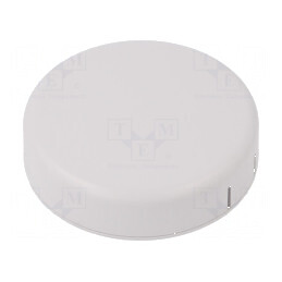 Carcasă alarmă ABS albă 80mm Serie 1551SNAP | Electronic-mag.ro | Componente Electronice