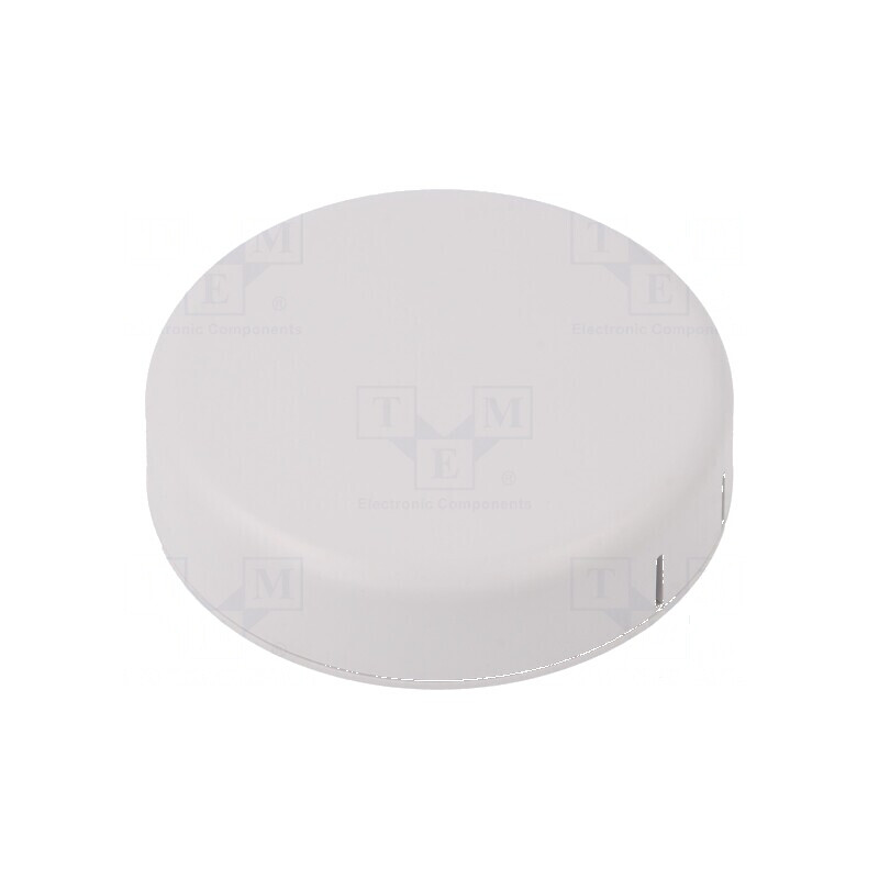 Carcasă alarmă ABS albă 80mm Serie 1551SNAP | Electronic-mag.ro | Componente Electronice