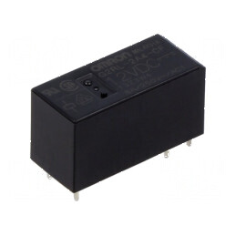 Releu electromagnetic DPST-NO 12VDC 8A | Electronic-mag.ro | Componente Electronice